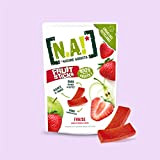 N.A! Nature Addicts - Sachet de Fruit Sticks Fraise 40g - 100% Issu de Fruits - Sans Sucres Ajoutés, Sans ...