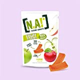 N.A! Nature Addicts - Sachet de Fruit Sticks Pomme 40g - 100% Issu de Fruits - Sans Sucres Ajoutés, Sans ...