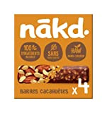 Nākd. Cacahuètes | Raw Barres De Fruits Et Noix | 100% D'ingrédients Naturels | Sans Sucre Ajoutés | Vegan | ...