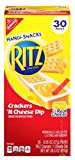 Nabisco Handi-Snacks Ritz Crackers N' Cheese Dip - 30 Packs