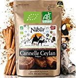 Nabür - Cannelle de Ceylan en Poudre BIO de Madagascar 500 Gr | Cinnamomum Zeylanicum Poudre de Cannelle | Rare, ...