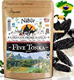 Nabür - Fèves Tonka d'Amazonie 200 Gr ⭐ Cuisine Pâtisserie Smoothie Cake ⭐ Délicieuses, Riche, Aromatique, Gourmet