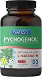 NATESIS — Pycnogenol — Extrait d'écorce de pin des Landes 40 mg — 120 gélules — Teneur garantie de 70 ...