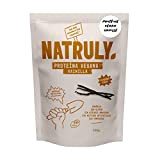 NATRULY Protéine Vegan BIO Vanille, 93% Protéine, 100% Naturel Sans Sucre, Sans Gluten, Sans Lactose -350g