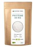 Natura Force - Protéine de riz bio - Protéine véganes et sans lactose - Adaptes pour prise de muscle et ...
