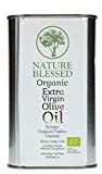 Nature Blessed Huile d'Olive Extra Vierge Biologique Grecque 500 ml Boîte de Conserve