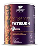 Nature's Finest Night Fat Burn Extreme | Brûleur de graisse 4en1 pour la nuit avec Morosil | Végétalien, sans OGM, ...