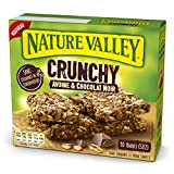 Nature Valley - Barres de Céréales Crunchy Avoine & Chocolat - 10 Barres (5x2 Barres)