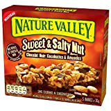 Nature Valley Sweet Salty Chocolat Noir 5 x 30 g - lot de 5 (25 barres)