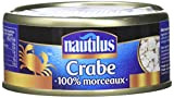Nautilus Crabe 100% Morceaux Pne 105 g - Lot de 8