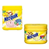 Nesquik Banana and Strawberry Milkshake Bundle | Enjoy This Delicious Combo | Banana Flavour 1 x 300g and Strawberry Milkshake ...