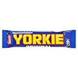 Nestlé - Barre de chocolat au lait Yorkie - lot de 12 barres de 46 g
