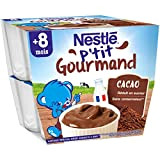 Nestlé Bébé P'tit Gourmand Cacao - 8 x 100g - Dès 8 mois