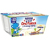 Nestlé Bébé P'tit Onctueux Fromage Blanc Miel - Laitage dès 10 Mois 4 x 100g