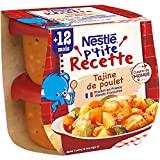 Nestlé Bébé P'tite Recette Tajine de Poulet - 2x 200g - dès 12 mois