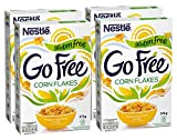 Nestlé Corn Flakes sans Gluten Céréales du Petit Déjeuner Paquet de 375 g - Lot de 4