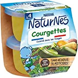 Nestlé Naturnes Petits Pots Bébé Courgettes - Dès 4/6 mois - 2x130g
