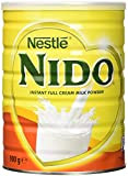 Nestlé Nido Poudre de lait entier - Crème instantanée pour café et thé, enrichie en vitamines et minéraux, sans conservateurs ...