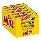 Nestlé Nuts Barres aux noisettes 42g (Pack de 24)