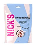 NICKS Chocodrink, Chocolat Chaud Instantané Vegan, Cacao en Poudre de Qualité Supérieure, Sans Sucre Ajouté | 250 g (35 portions)