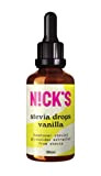 NICKS Stevia Liquide Arôme Vanille - Edulcorant Naturel, Substitut de Sucre Arômatisé à la Vanille - Keto, Vegan, Sans Sucre ...