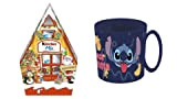 Noël Stitch Surprise! Pack Kinder Chocolat Maison Mix Set et Micro Tasse en Plastique