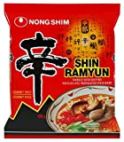Nongshim Shin Ramyun soupe de nouilles - Spicy 4,2 onces (pack de 5).