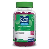 Novaboost - Complément Alimentaire - Gummies Booster Transit - Saveur Fraise Faible Teneur en Sucre - Vegan & Sans Gluten ...