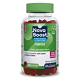 Novaboost - Complément Alimentaire - Gummies Fibres - Saveur Fraise Fraise Faible Teneur en Sucre - Vegan & Sans Gluten ...