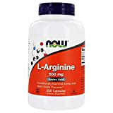 NOW Foods L-Arginine 500mg, 250 Capsules by Now Foods
