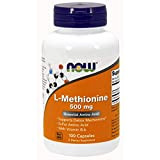 Now Foods, L-Méthionine 500mg 100 gélules