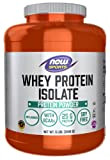 NOW Whey Isolate 100% Natural, Unflavoured 2268g