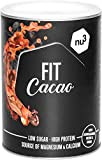 nu3 Fit Cacao Drink 300g - Cacao protéiné avec 18g de protéines de lait par portion, poudre de cacao déshuilée ...