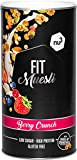 nu3 Fit Protein Muesli 450g - Saveur Berry Crunch - Muesli croustillant riche en protéines aux fruits rouges - Alternative ...