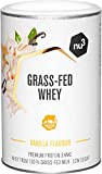 nu3 Grass-Fed Whey protéine - 300g saveur Vanille avec une teneur en protéines de 80% - Isolat de protéine de ...