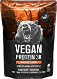 nu3 Vegan Protein 3K – Boisson protéinée chocolat 1kg - Pour prise de masse musculaire - Avec proteine vegetale de ...
