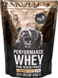 nu3 Whey Protein performance - 1kg Café Glacé – 33 portions de Shake prise de masse musculaire rapide à préparer ...