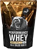 nu3 Whey Protein performance - 1kg Cookies&Cream – 33 portions de Shake prise de masse musculaire rapide à préparer - ...