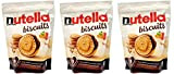 Nutella Biscuits 3 paquets de 304g - Un biscuit croquant avec toute l’onctuosité et le goût unique de Nutella Ferrero- ...