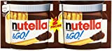 Nutella Pâte à tartiner aux noisettes et de bâtonnets céréaliers - Les 2 pots de 52g