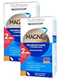Nutreov Magné Control Magnésium MARIN + Vitamine B6-B9 - Lot de 2 x 60 Comprimés