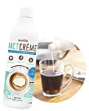 Nutribe MCT Crème 300ml, émulsion d'huile MCT de coco, énergie sans sucre - Marque française