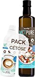 Nutribe Pack Cétose, 1 huile MCT Pure et 1 MCT Crème facilitant la céto-adaptation - Marque française.
