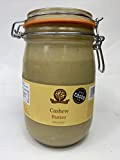 Nutural World Beurre de noix de cajou croustillant (1 kg) *** Bocal en verre réutilisable *** Lauréat du prix Great ...