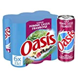 OASIS - Pomme Cassis Framboise Boite Slim 6X33Cl - L'unité