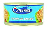 OCEAN PRIDE Chair blanche de crabe en conserve - Origine FRANCE - Marque Ocean Pride - 170G (Lot de 8 ...