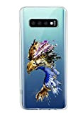 Oihxse Cristal Clear Coque pour Samsung Galaxy A40/A405 Silicone TPU Souple Protection Etui [Jolie Aquarelle Animal Design] Anti-Choc Anti-Scratch Bumper ...