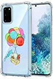 Oihxse Crystal Coque pour Samsung Galaxy Note10 pro/Note10 Plus Transparent Silicone TPU Etui Air Cushion Coin avec Motif [Elephant Lapin] ...