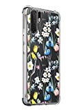 Oihxse Transparent Coque pour Huawei Honor 20/Nova 5T/Honor 20S Souple TPU Silicone Protection Etui Air Cushion [Shock-Absorption] [Anti-Rayures] Fleurs Motif ...