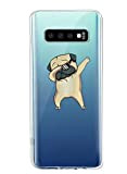 Oihxse Transparent Coque pour Samsung Galaxy A40/A405 Etui en Silicone Souple Gel TPU Protecteur Bumper Hybrid [Ultra Mince] [Antichoc] [Anti-Scratch] ...